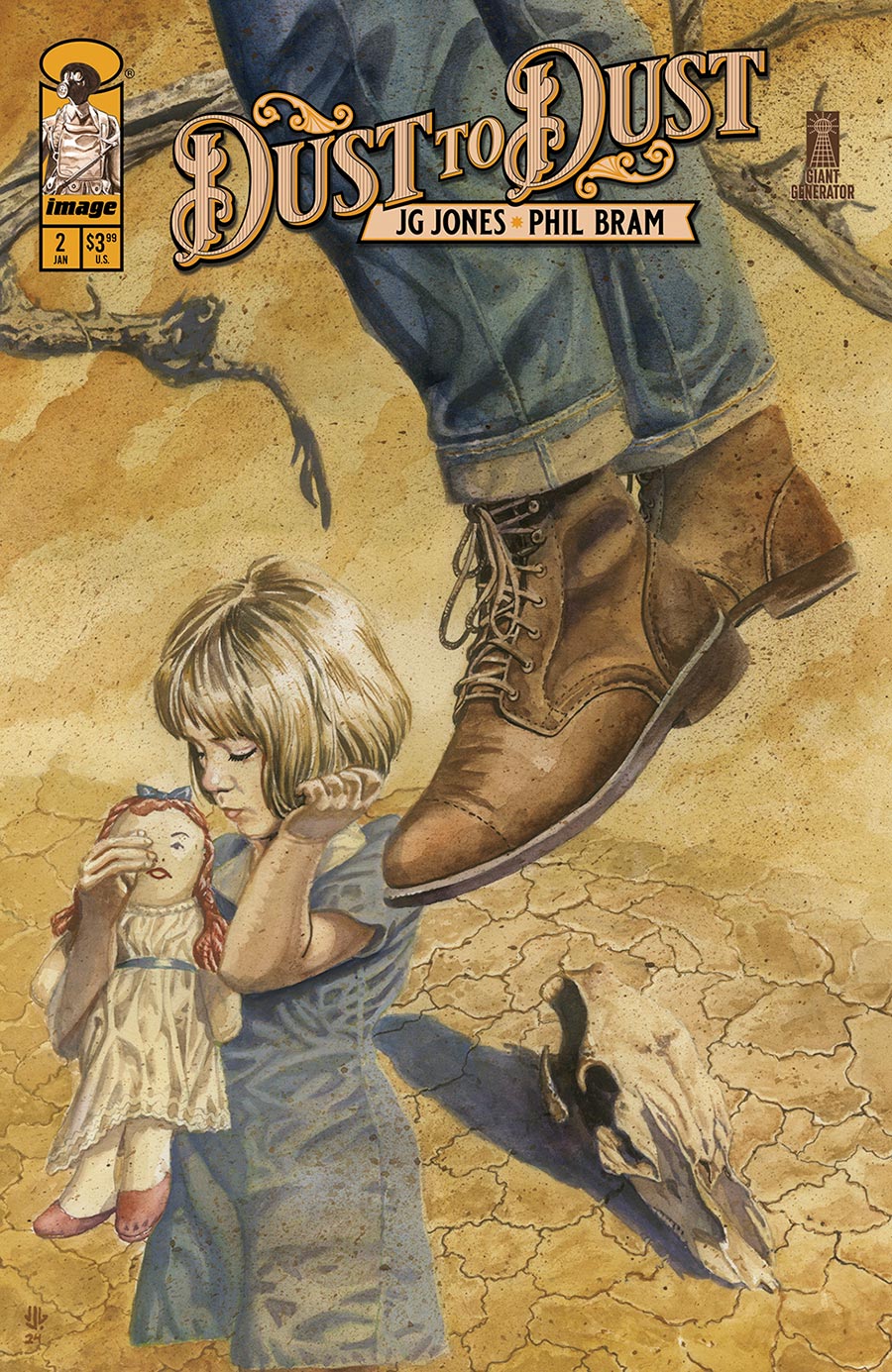 Dust To Dust #2 Cover A Regular JG Jones Cover