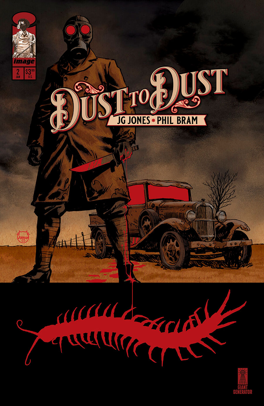 Dust To Dust #2 Cover B Incentive Dave Johnson Variant Cover