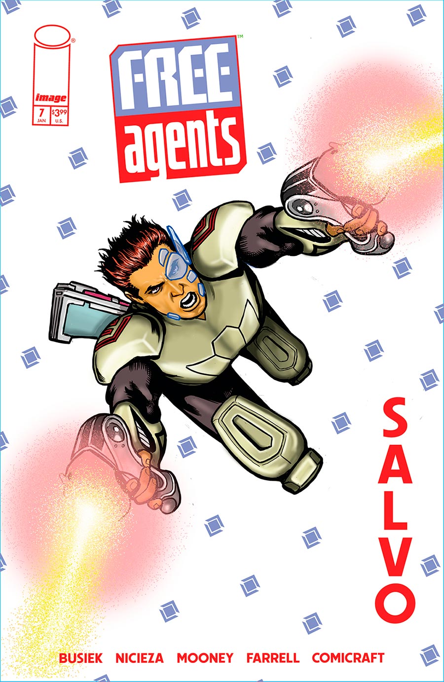 Free Agents #7 Cover B Variant Kevin Maguire Cover