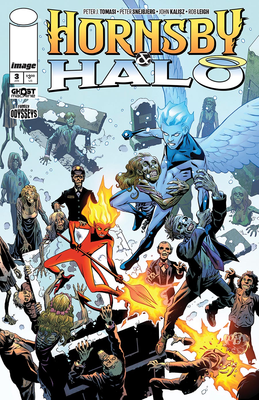 Hornsby & Halo #3 Cover A Regular Peter Snejbjerg & John Kalisz Cover