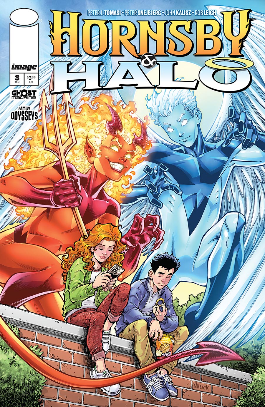 Hornsby & Halo #3 Cover B Variant Todd Nauck Cover