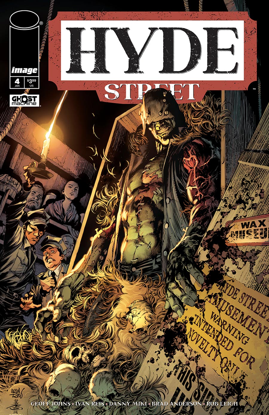 Hyde Street #4 Cover A Regular Ivan Reis Danny Miki & Brad Anderson Cover