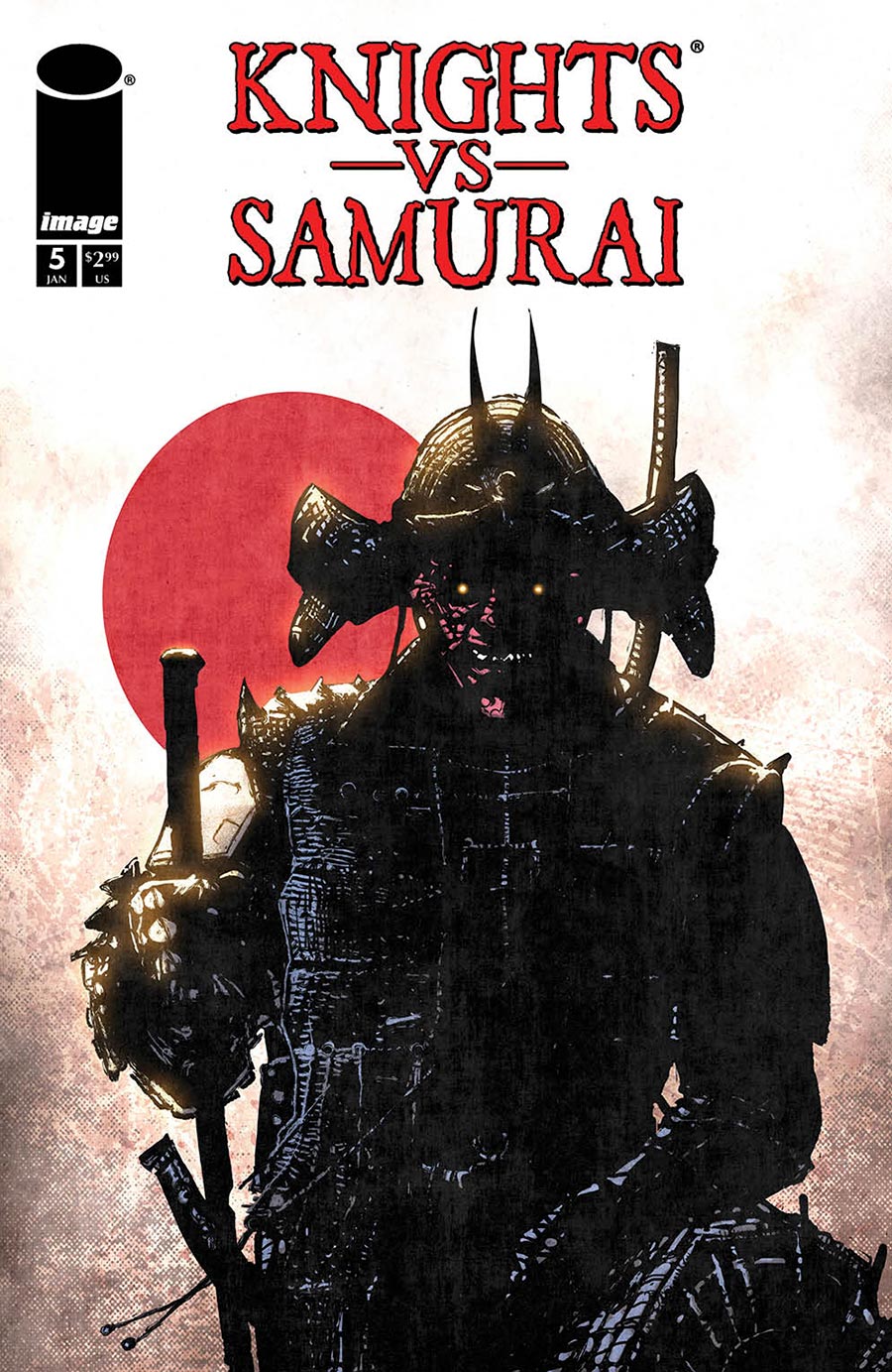 Knights vs Samurai #5 Cover A Regular Mirko Colak Cover