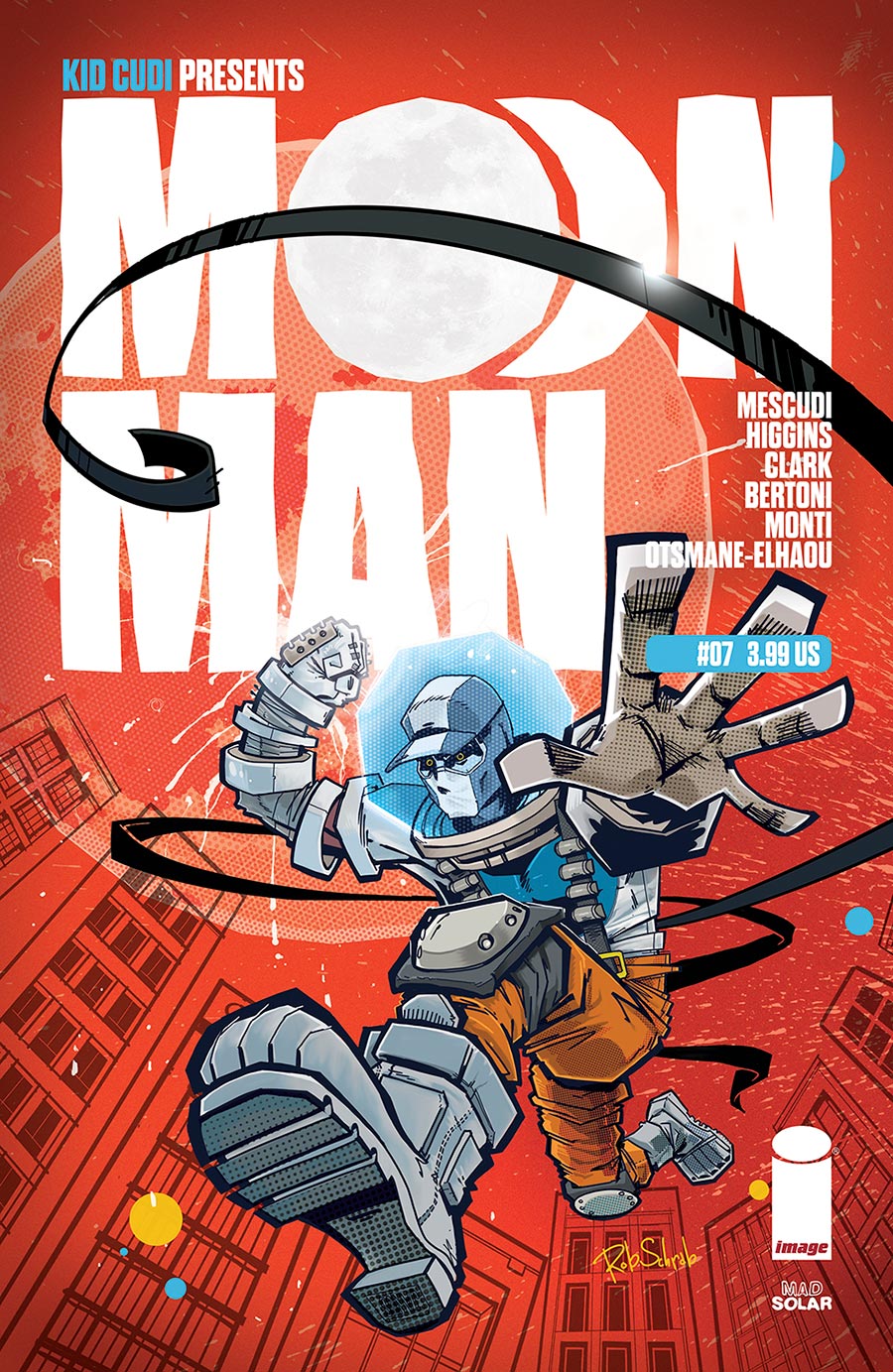 Kid Cudi Presents Moon Man #7 Cover A Regular Rob Schrab Cover