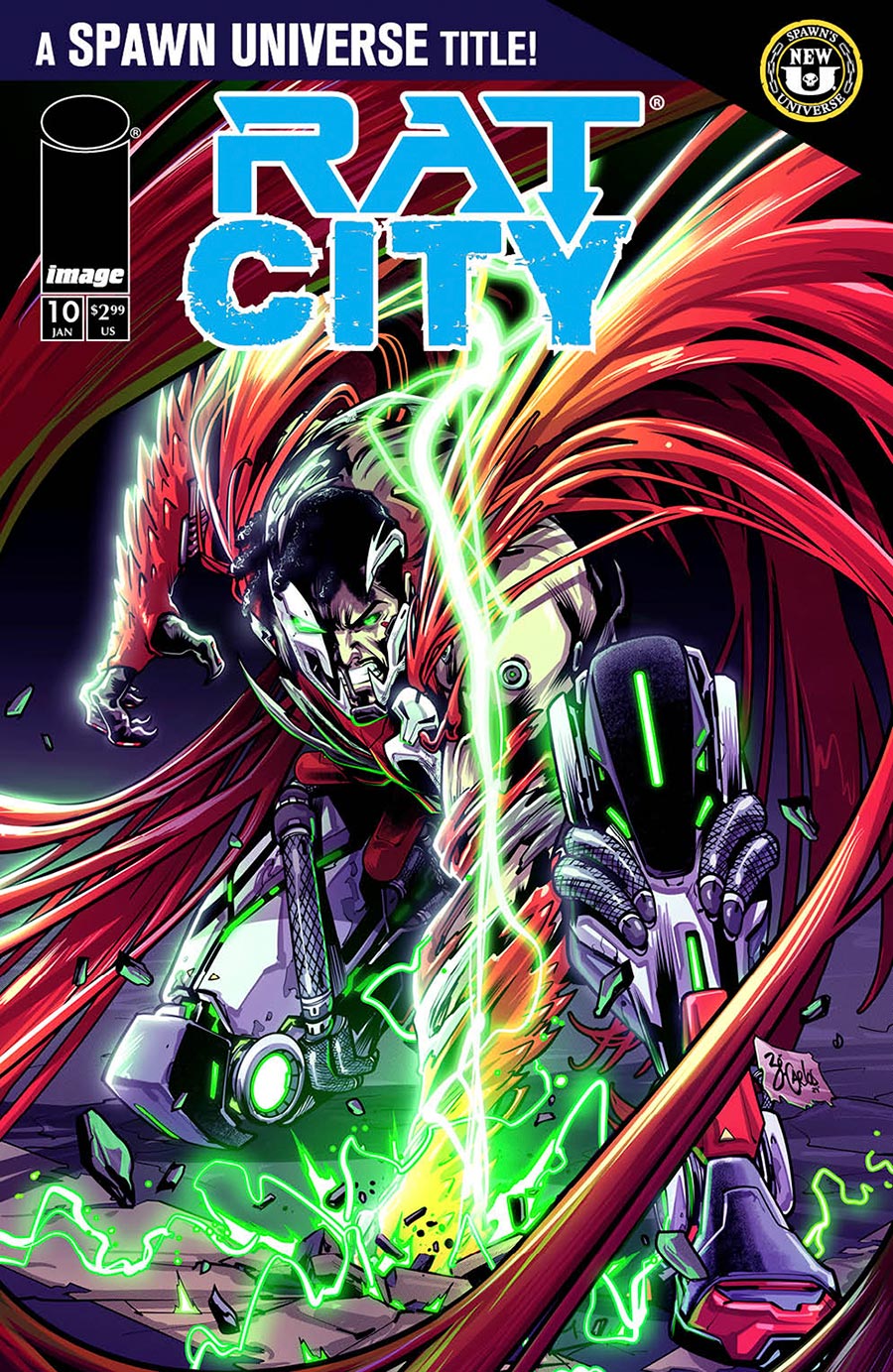 Rat City #10 Cover A Regular Ze Carlos Cover