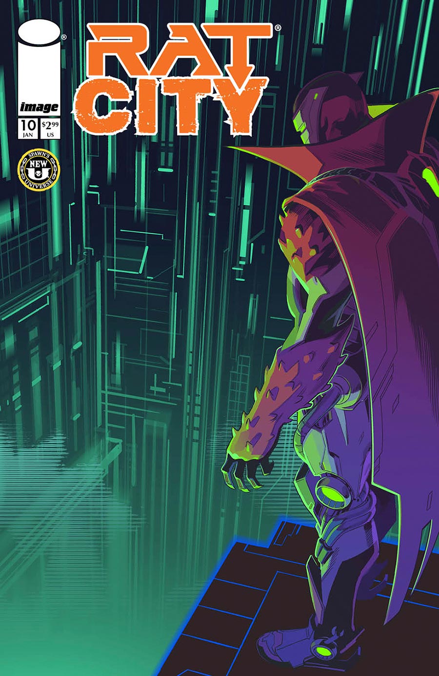 Rat City #10 Cover B Variant Marco Failla Cover