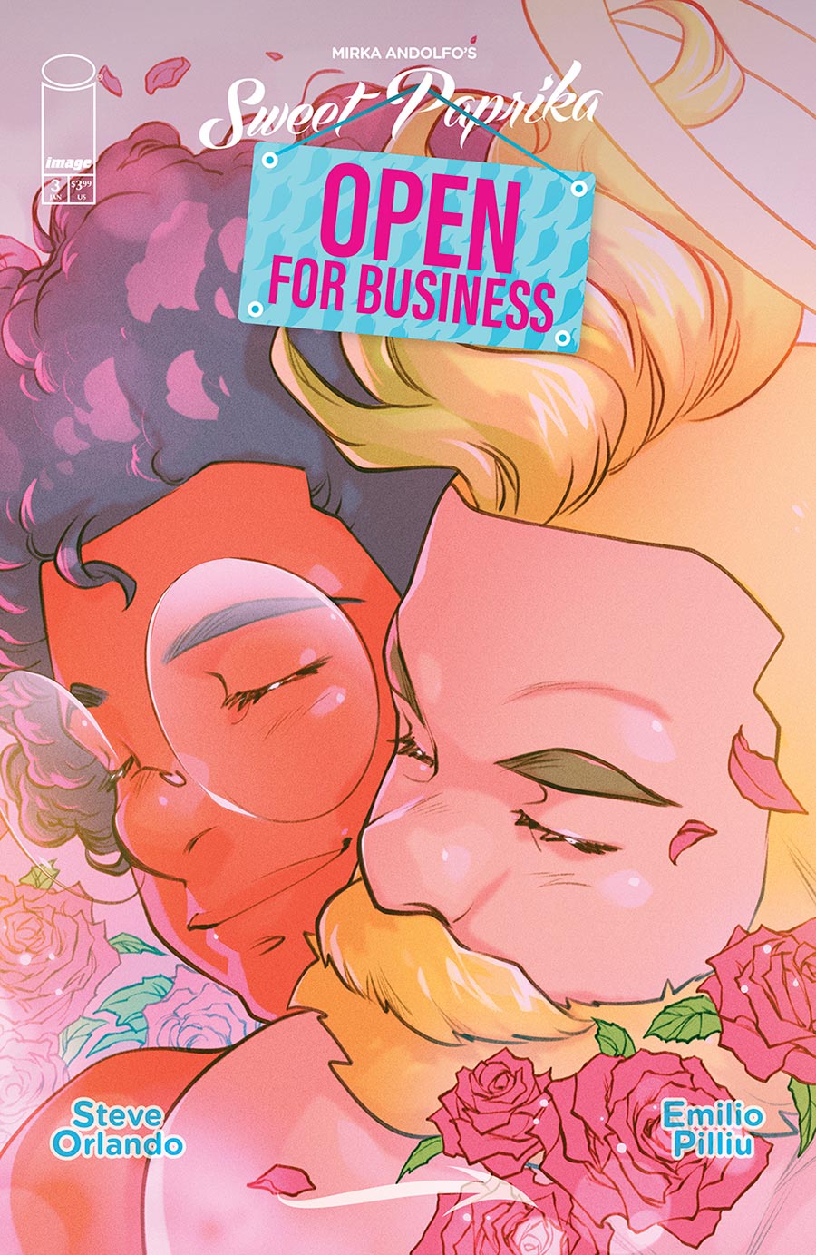 Mirka Andolfos Sweet Paprika Open For Business #3 Cover A Regular Emilio Pilliu Cover