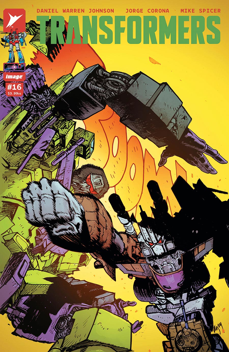 Transformers Vol 5 #16 Cover A Regular Daniel Warren Johnson & Mike Spicer Cover