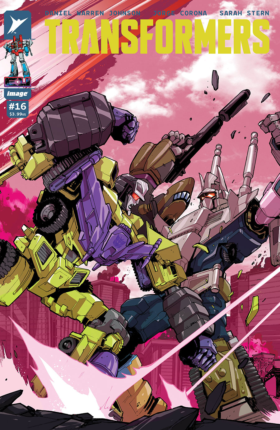 Transformers Vol 5 #16 Cover C Incentive Karl Kerschl Connecting Variant Cover