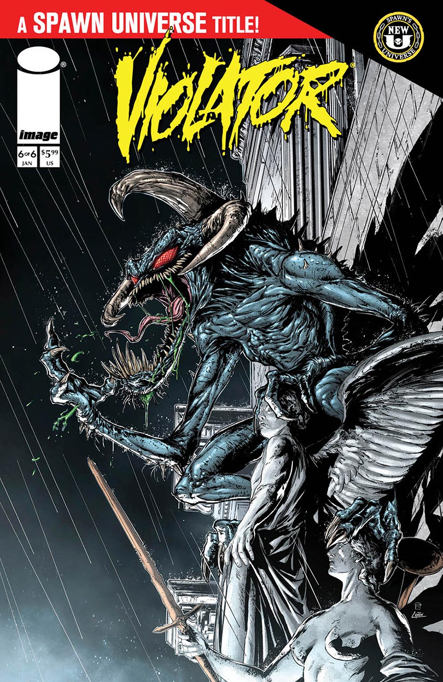 Spawn Violator Origin #6 Cover B Variant Raymond Gay Cover