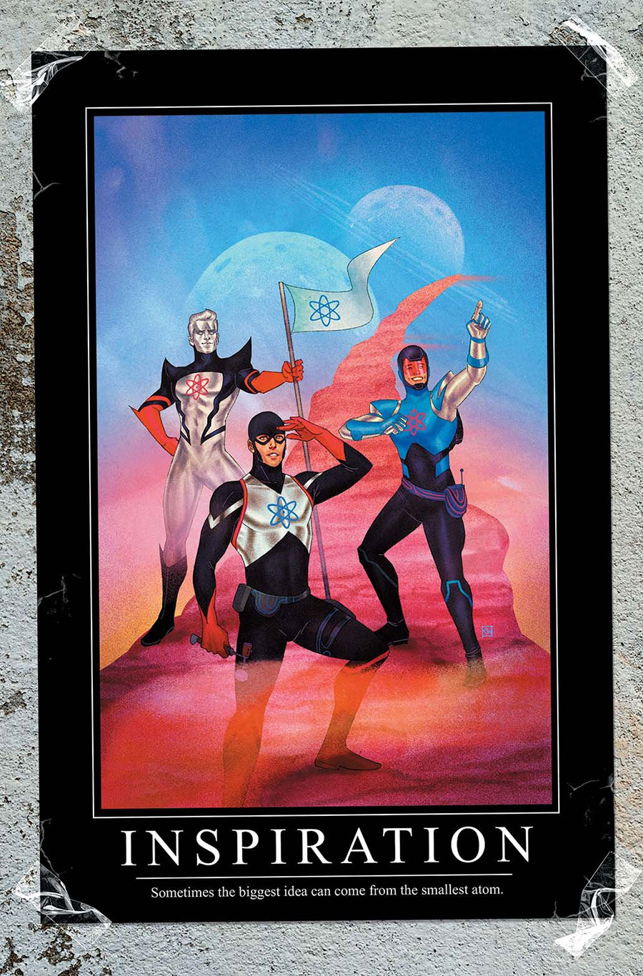 Justice League The Atom Project #1 Cover F Incentive Kevin Wada Card Stock Variant Cover (DC All In)