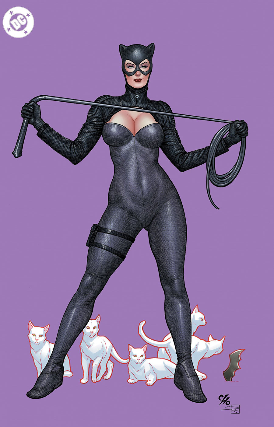 Catwoman Vol 5 #72 Cover F Incentive Frank Cho Virgin Card Stock Variant Cover (DC All In)