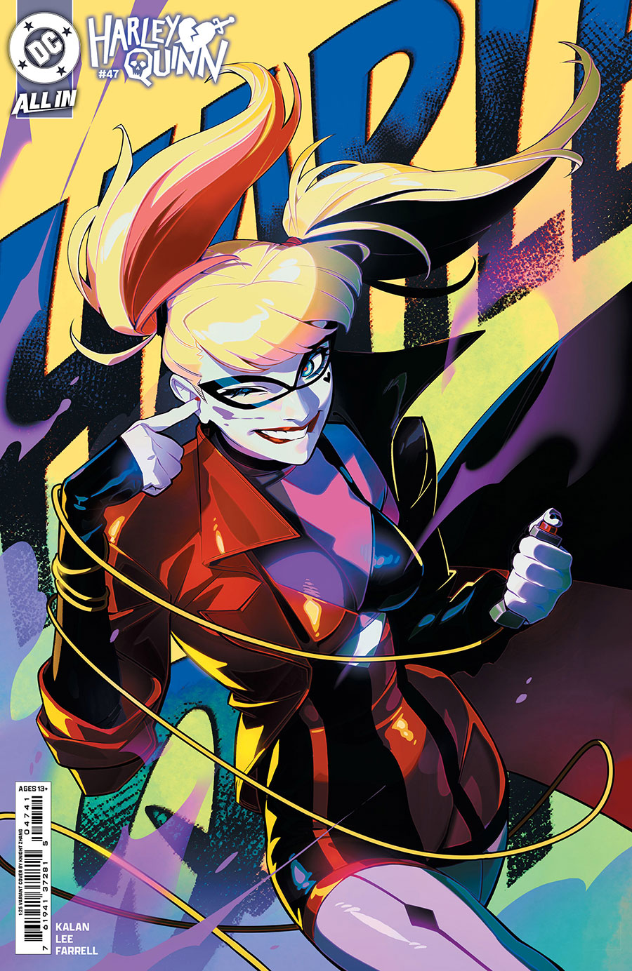 Harley Quinn Vol 4 #47 Cover E Incentive Knight Zhang Card Stock Variant Cover (DC All In)