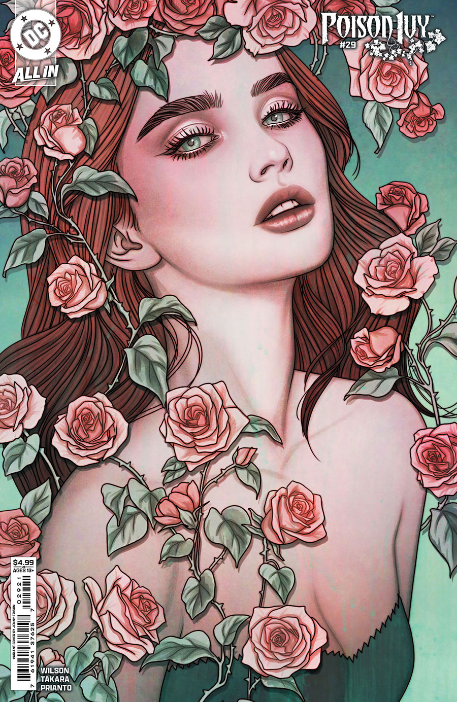 Poison Ivy #29 Cover B Variant Jenny Frison Card Stock Cover (DC All In)