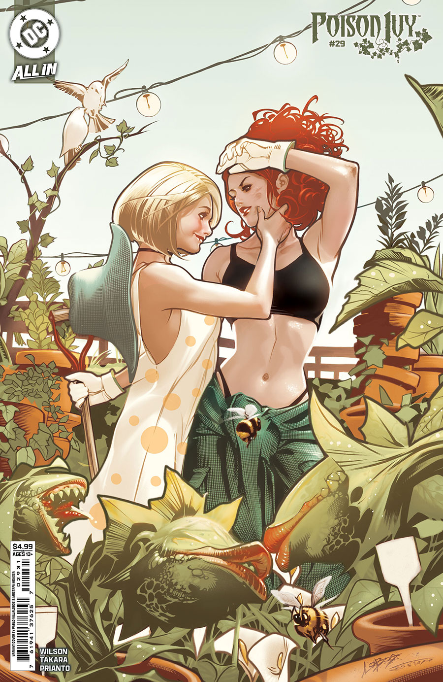 Poison Ivy #29 Cover C Variant Pablo Villalobos Card Stock Cover (DC All In)