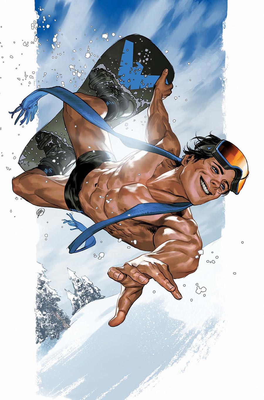 Nightwing Vol 4 #122 Cover D Variant Yasmine Putri Sweater Weather Card Stock Cover (DC All In)