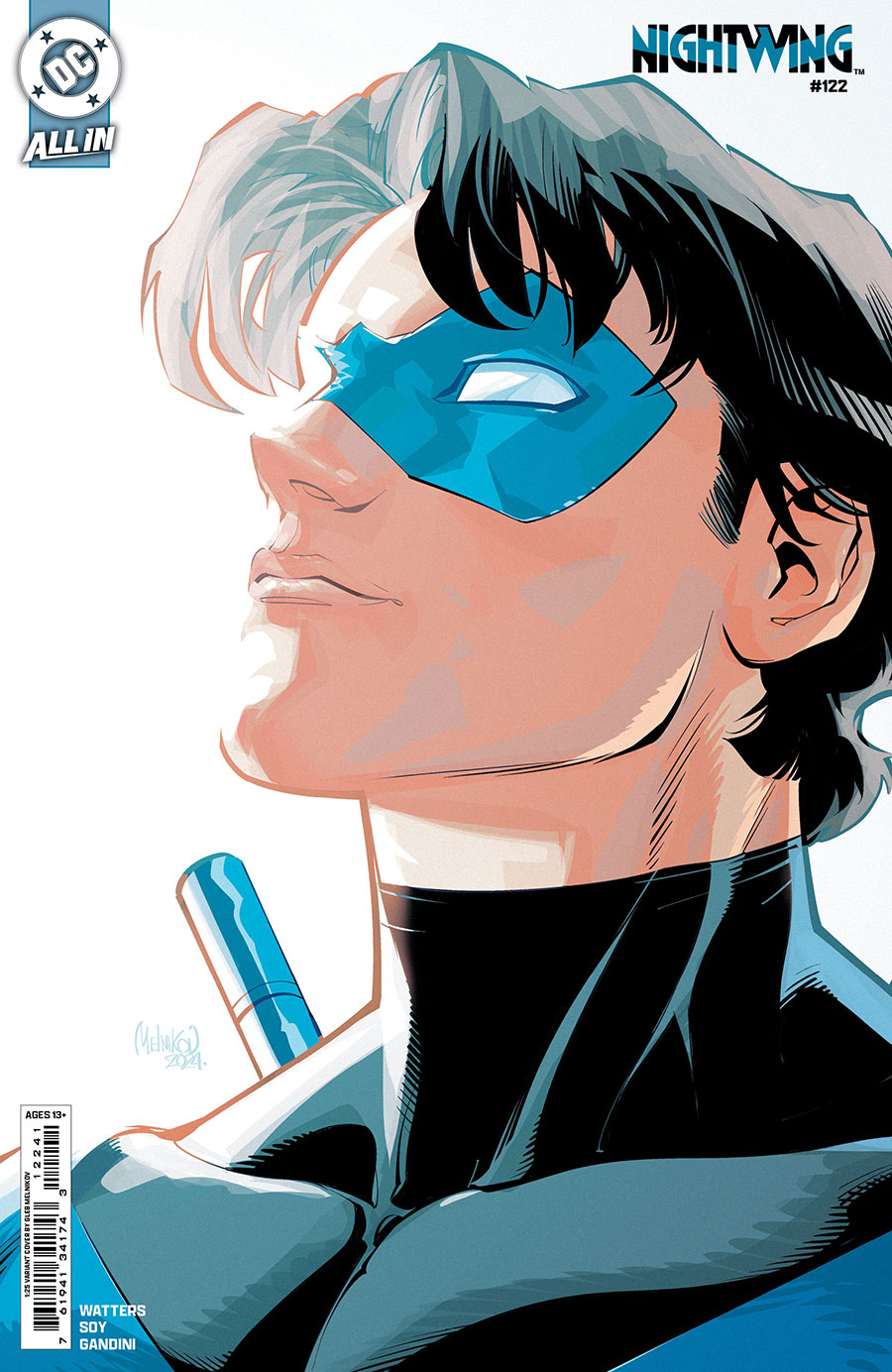 Nightwing Vol 4 #122 Cover E Incentive Gleb Melnikov Card Stock Variant Cover (DC All In)