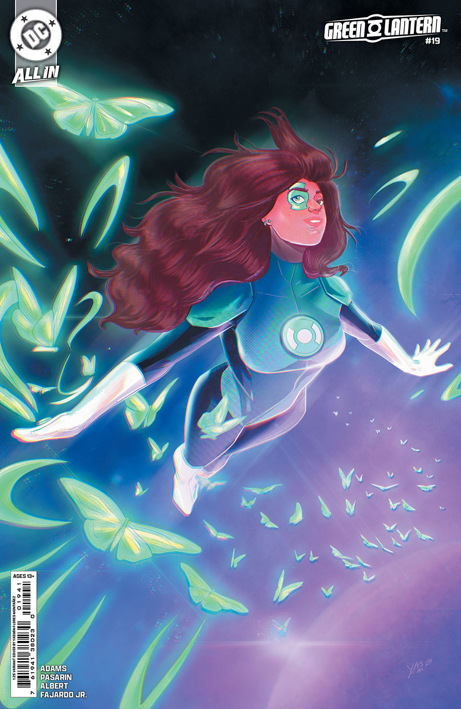 Green Lantern Vol 8 #19 Cover D Incentive Yasmin Flores Montanez Card Stock Variant Cover (DC All In)