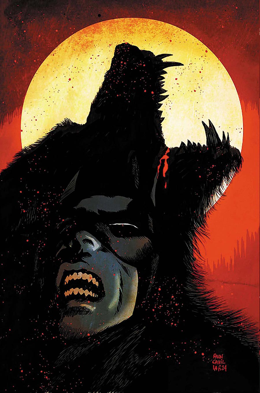 Batman Full Moon #4 Cover B Variant Francesco Francavilla Card Stock Cover