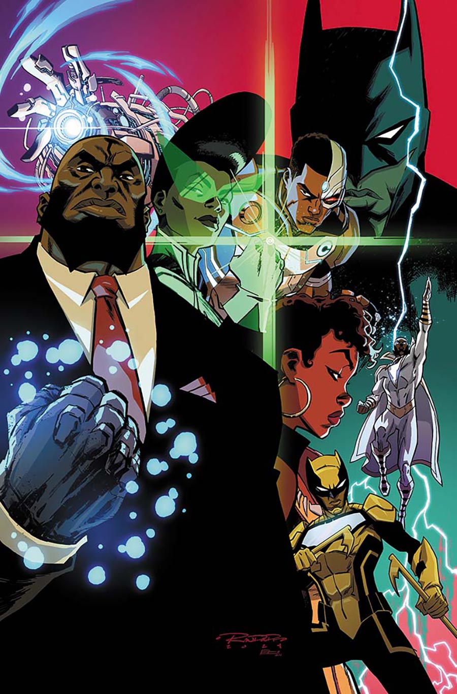 DC Power Rise Of The Power Company #1 (One Shot) Cover A Regular Khary Randolph Cover (DC All In)