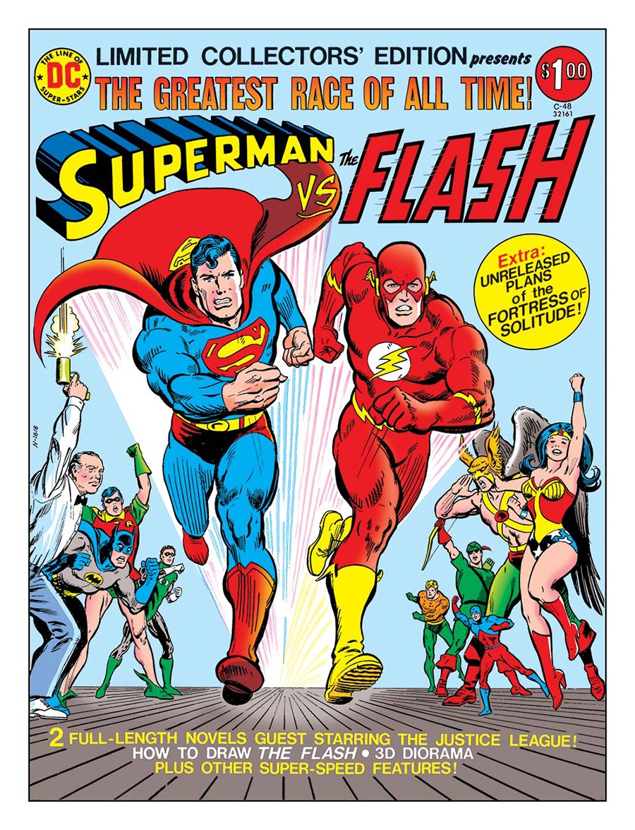 Limited Collectors Edition #48 Superman vs Flash Facsimile Edition Cover A Regular Carmine Infantino Jose Luis Garcia-Lopez & Bob Oksner Cover