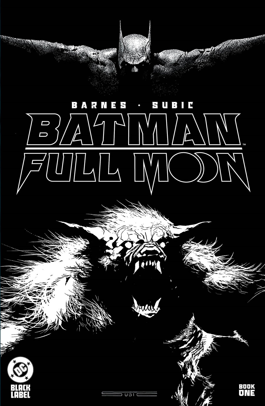 Batman Full Moon #1 Cover F 2nd Ptg Stevan Subic Glow-In-The-Dark Variant Cover