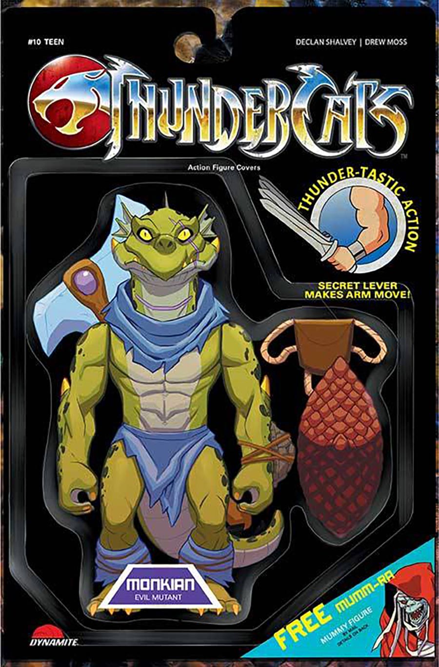 Thundercats Vol 3 #10 Cover R Variant Drew Moss Action Figure Cover