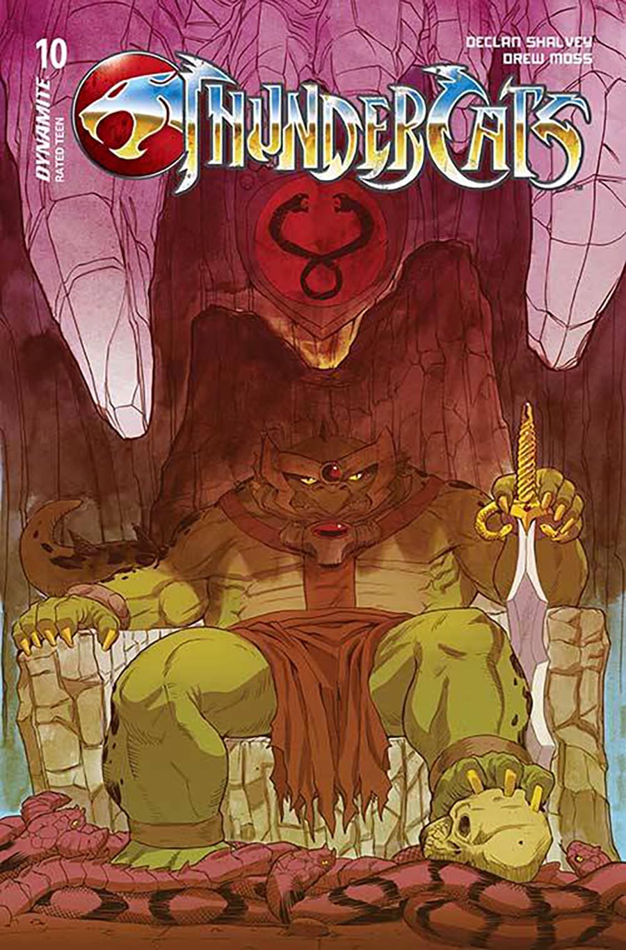 Thundercats Vol 3 #10 Cover S Variant Drew Moss Slithe Cover