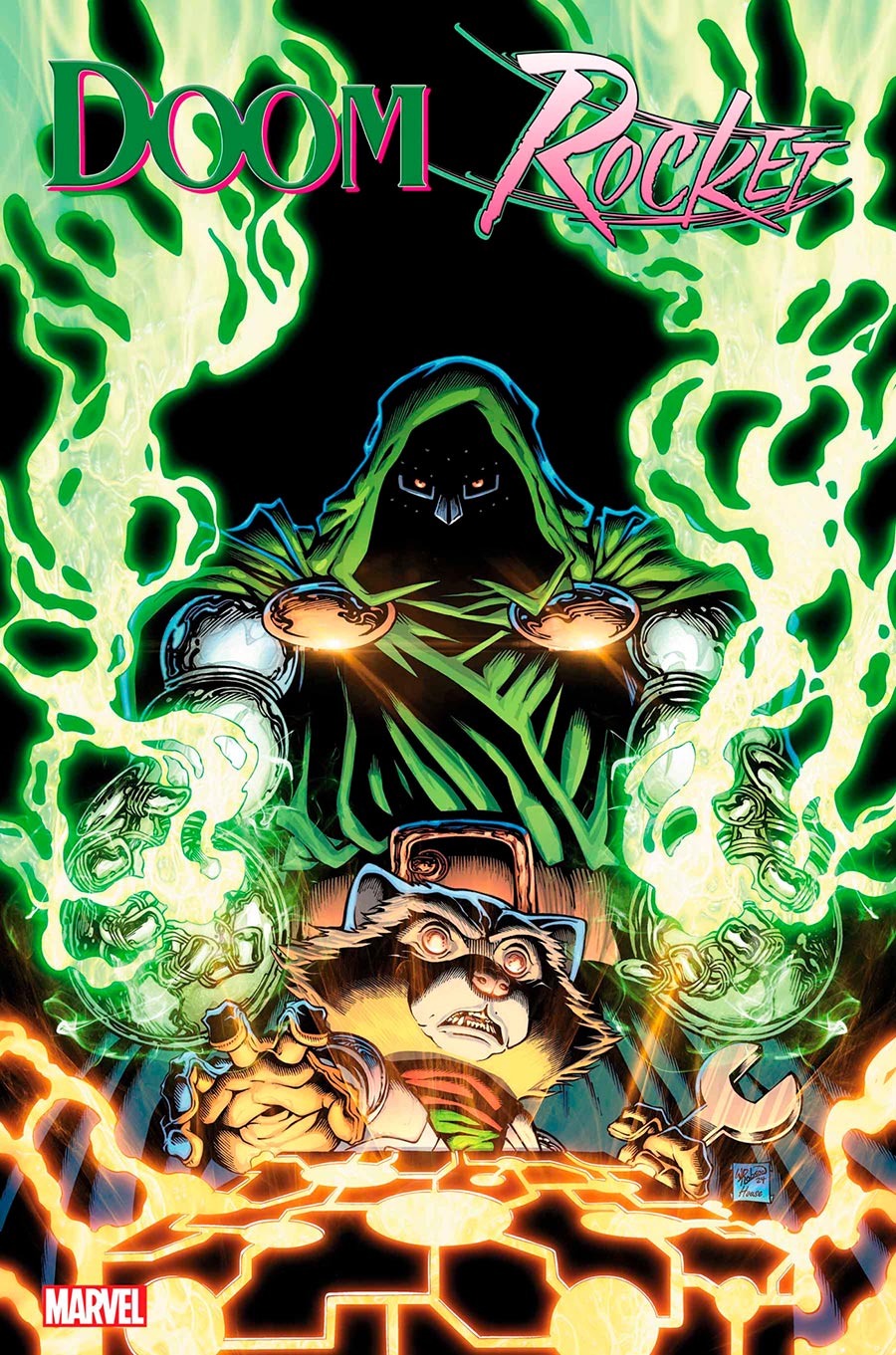 Doctor Doom & Rocket Raccoon #1 (One Shot) Cover B Variant Will Robson Cover