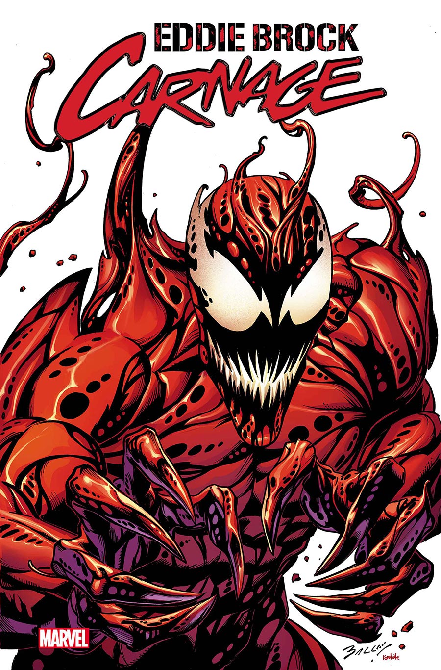 Eddie Brock Carnage #1 Cover G Variant Mark Bagley Foil Cover