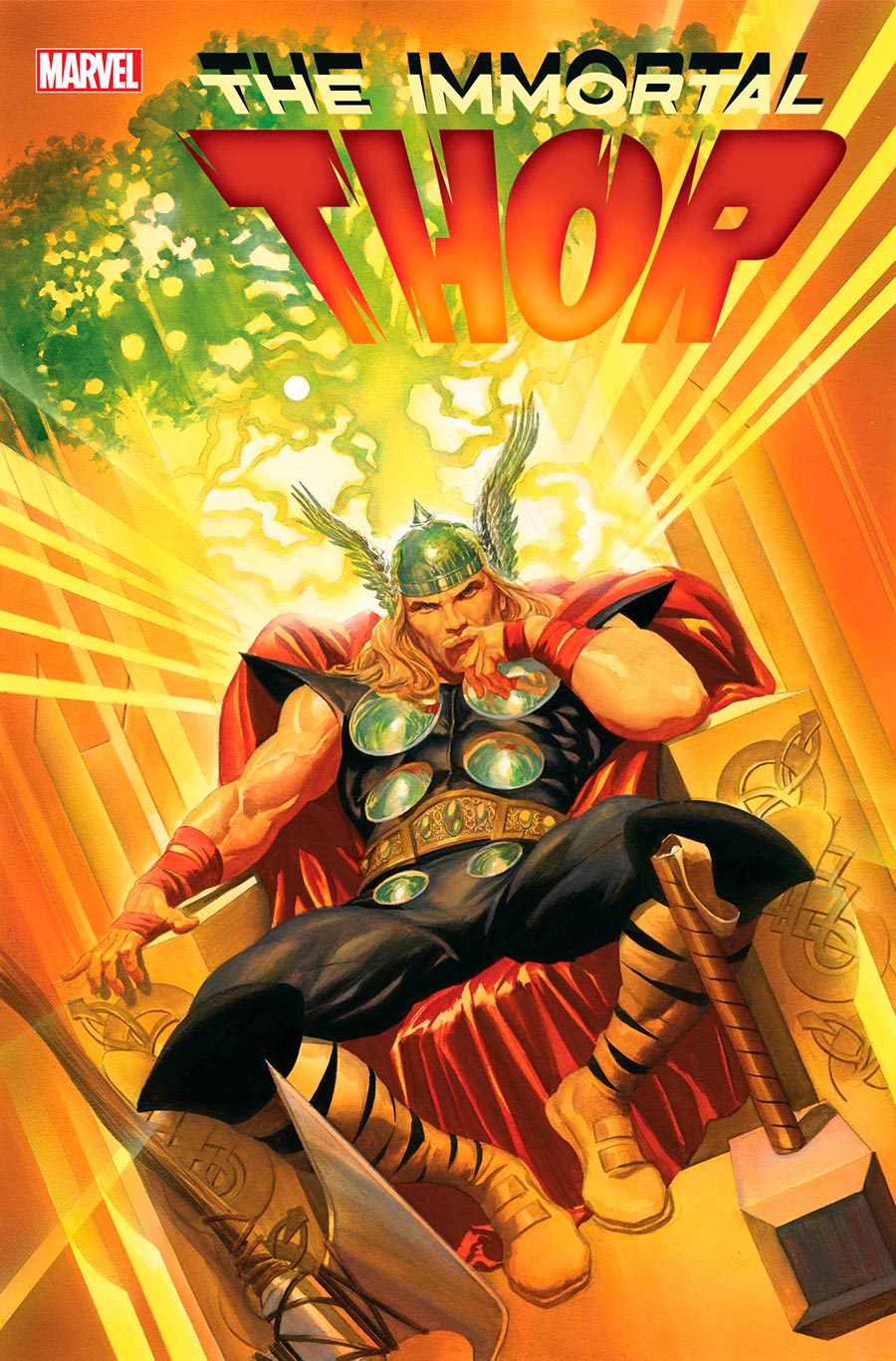 Immortal Thor #19 Cover A Regular Alex Ross Cover