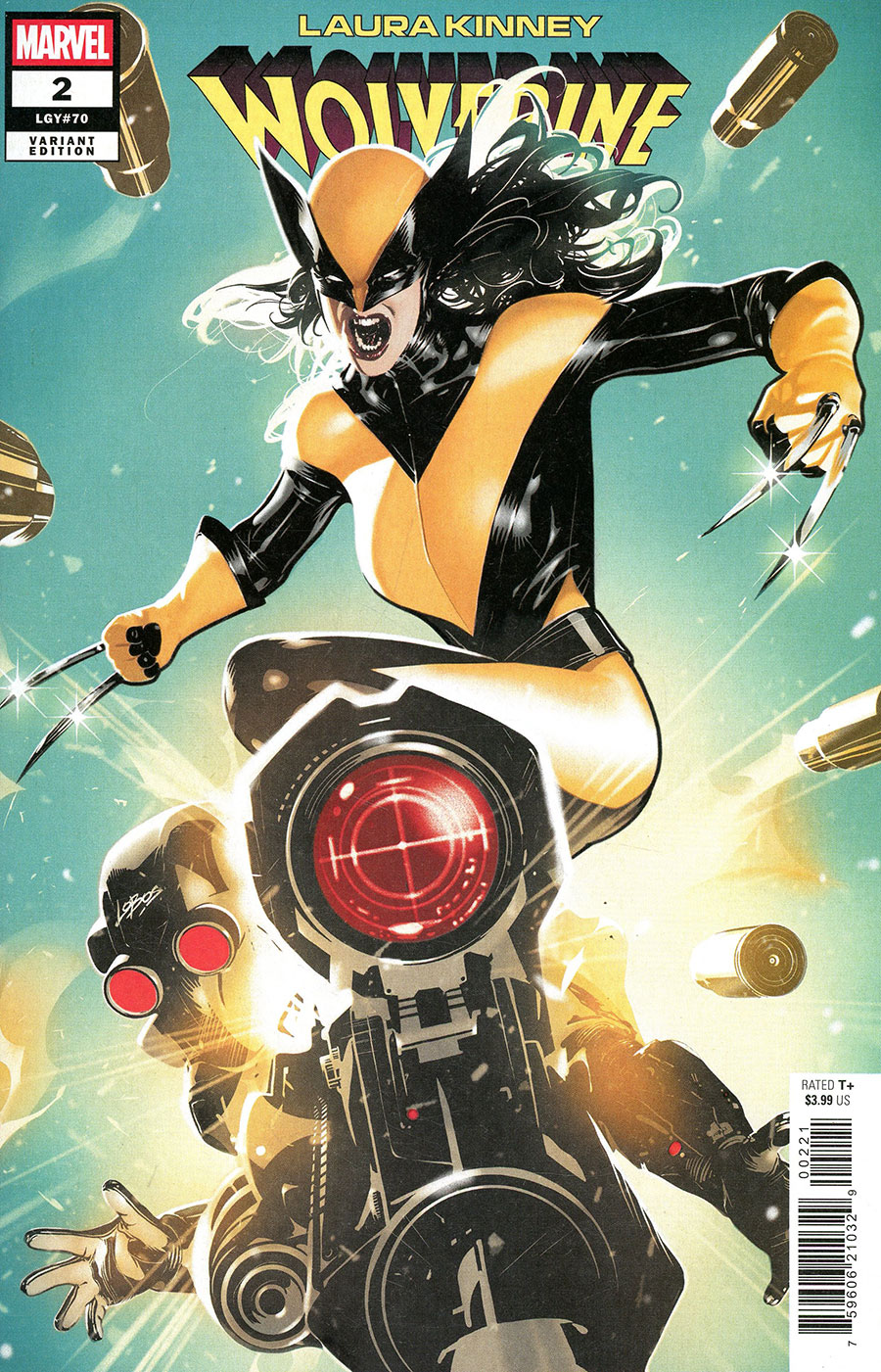 Laura Kinney Wolverine #2 Cover C Variant Pablo Villalobos Cover