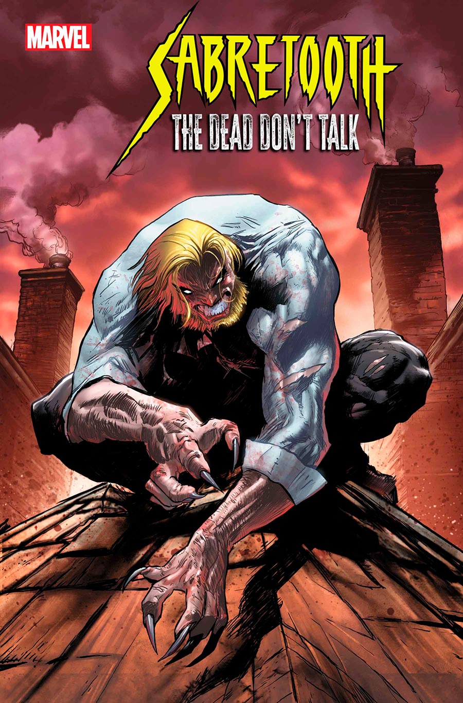 Sabretooth The Dead Dont Talk #2 Cover B Variant Adam Pollina Cover