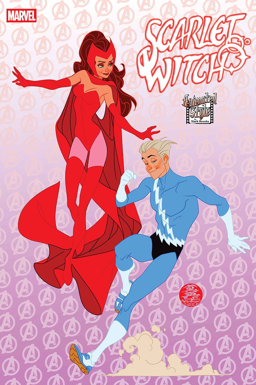 Scarlet Witch Vol 4 #9 Cover B Variant Mark Brooks Animated-Style  Cover