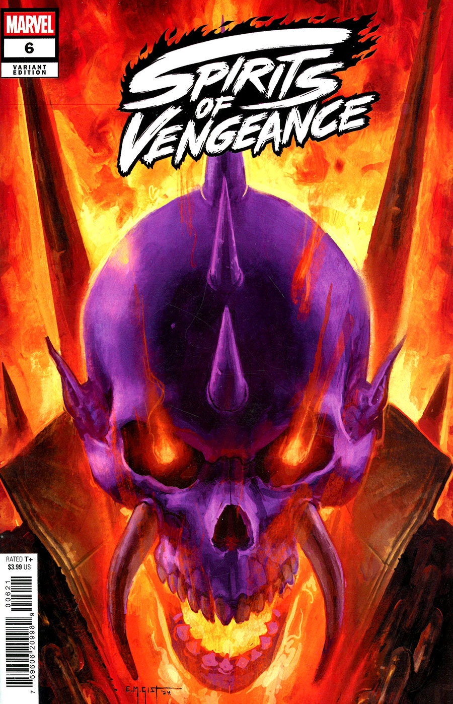 Spirits Of Vengeance Vol 2 #6 Cover B Variant EM Gist Cover