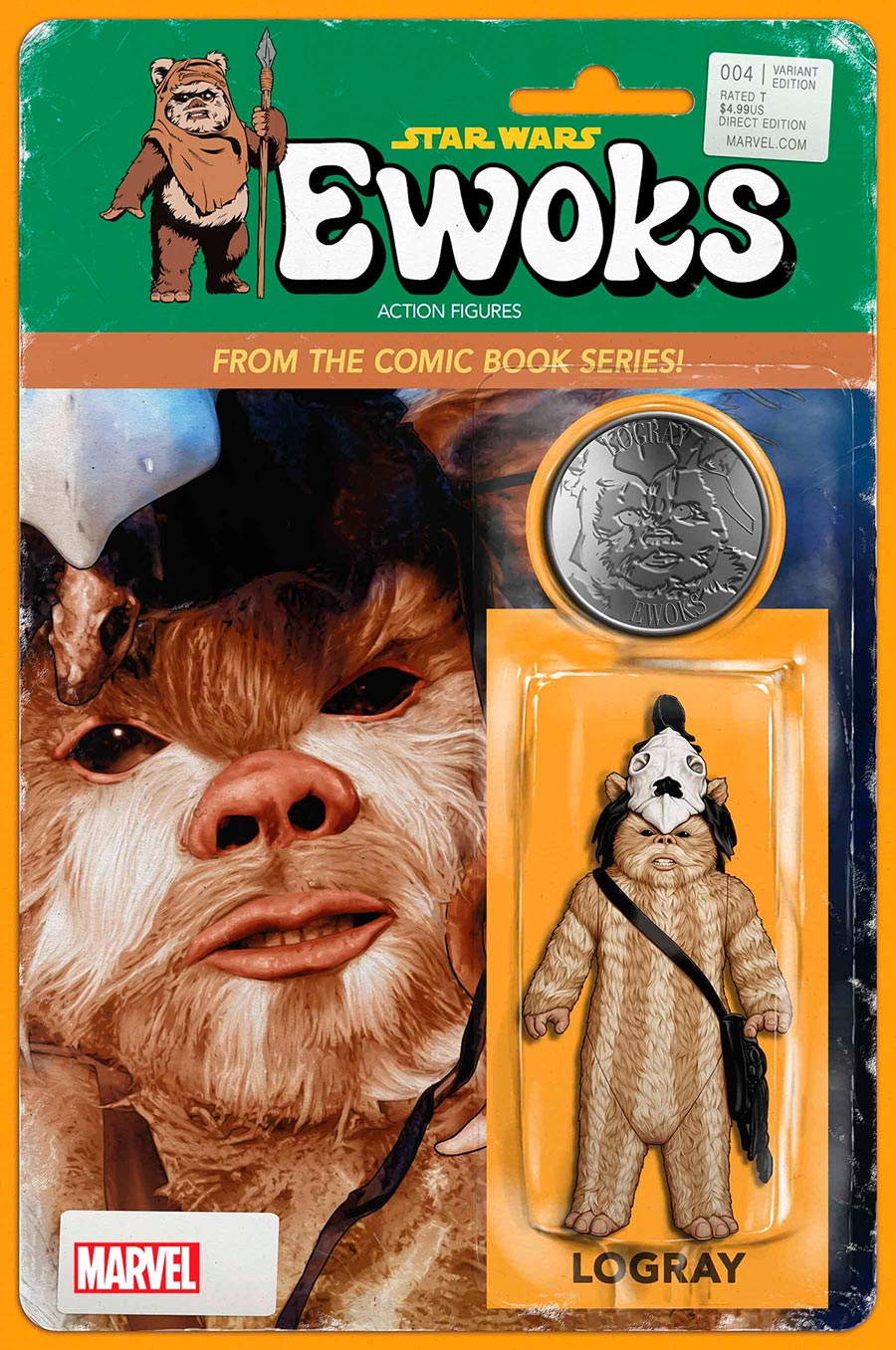 Star Wars Ewoks #4 Cover B Variant John Tyler Christopher Action Figure Cover