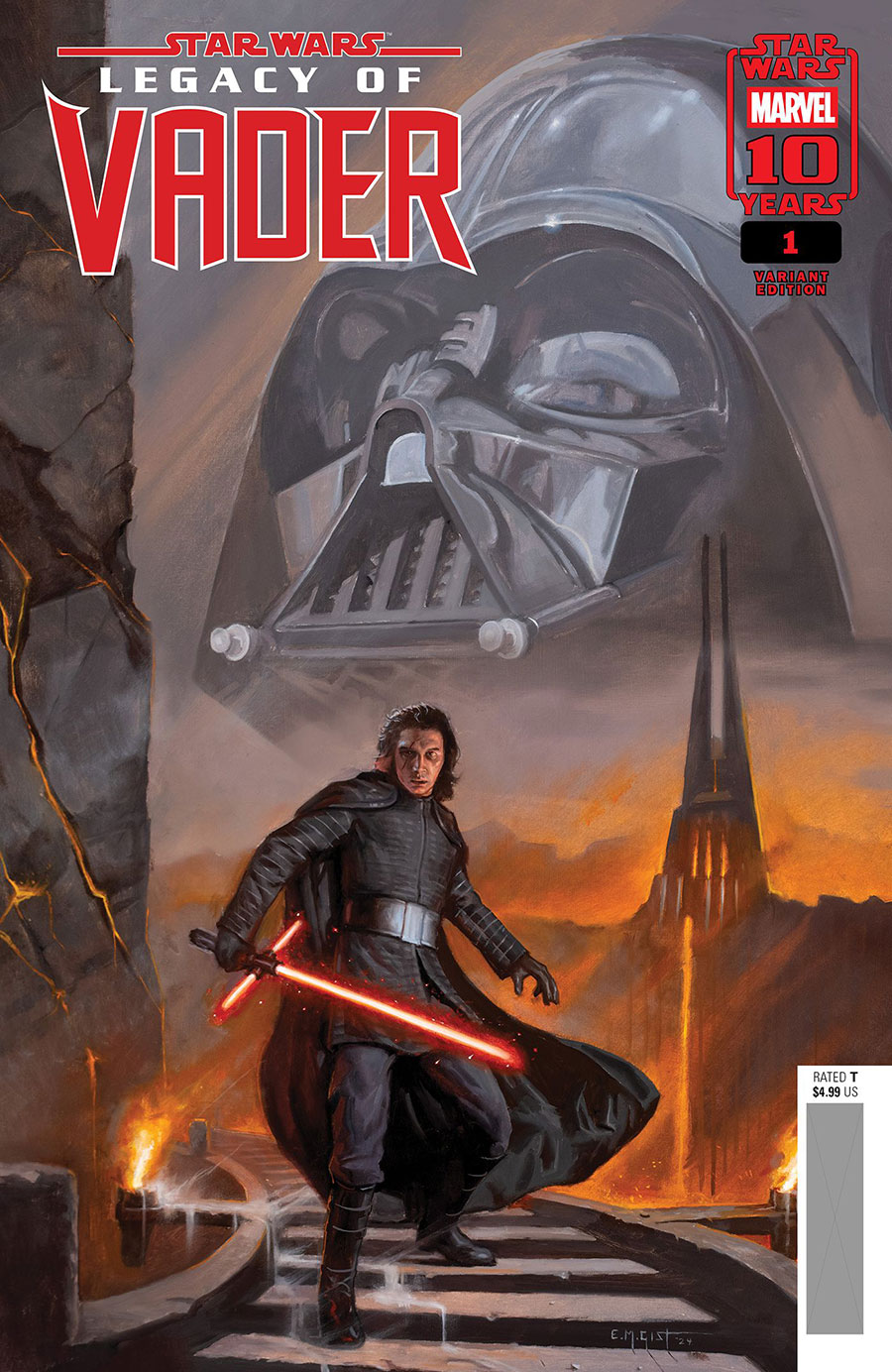 Star Wars Legacy Of Vader #1 Cover C Variant EM Gist Cover