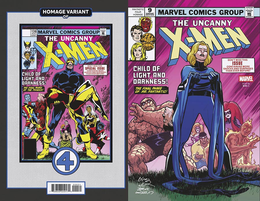 Uncanny X-Men Vol 6 #9 Cover B Variant David Lopez Fantastic Four Homage Cover