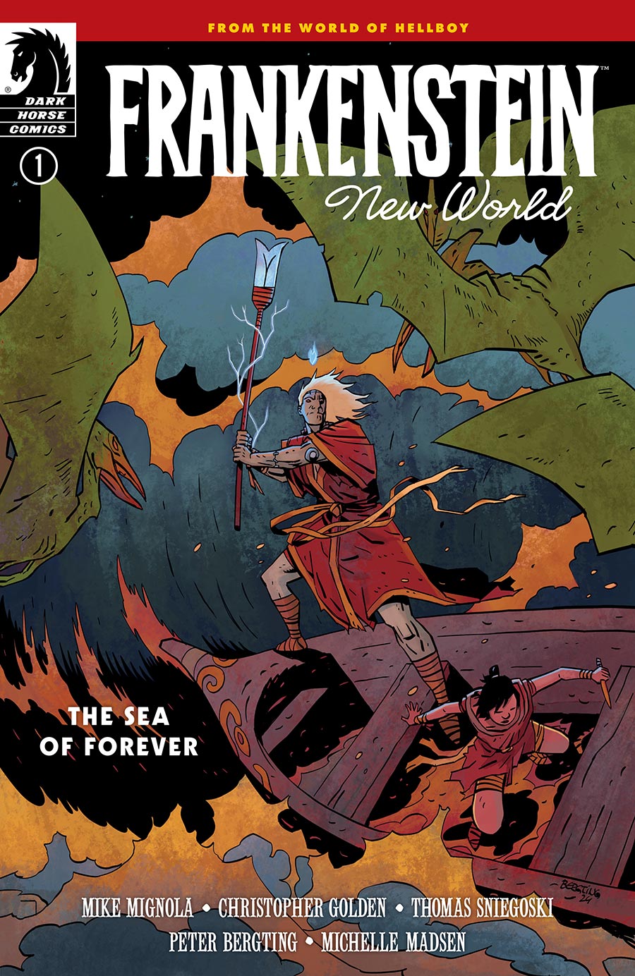 Frankenstein New World The Sea Of Forever #1