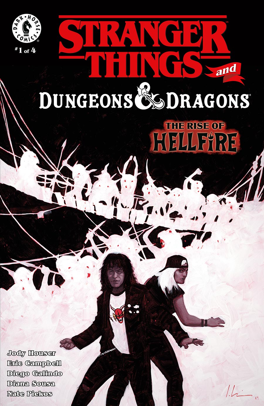 Stranger Things And Dungeons & Dragons The Rise Of Hellfire #1 Cover D Variant Jeremy Wilson Cover