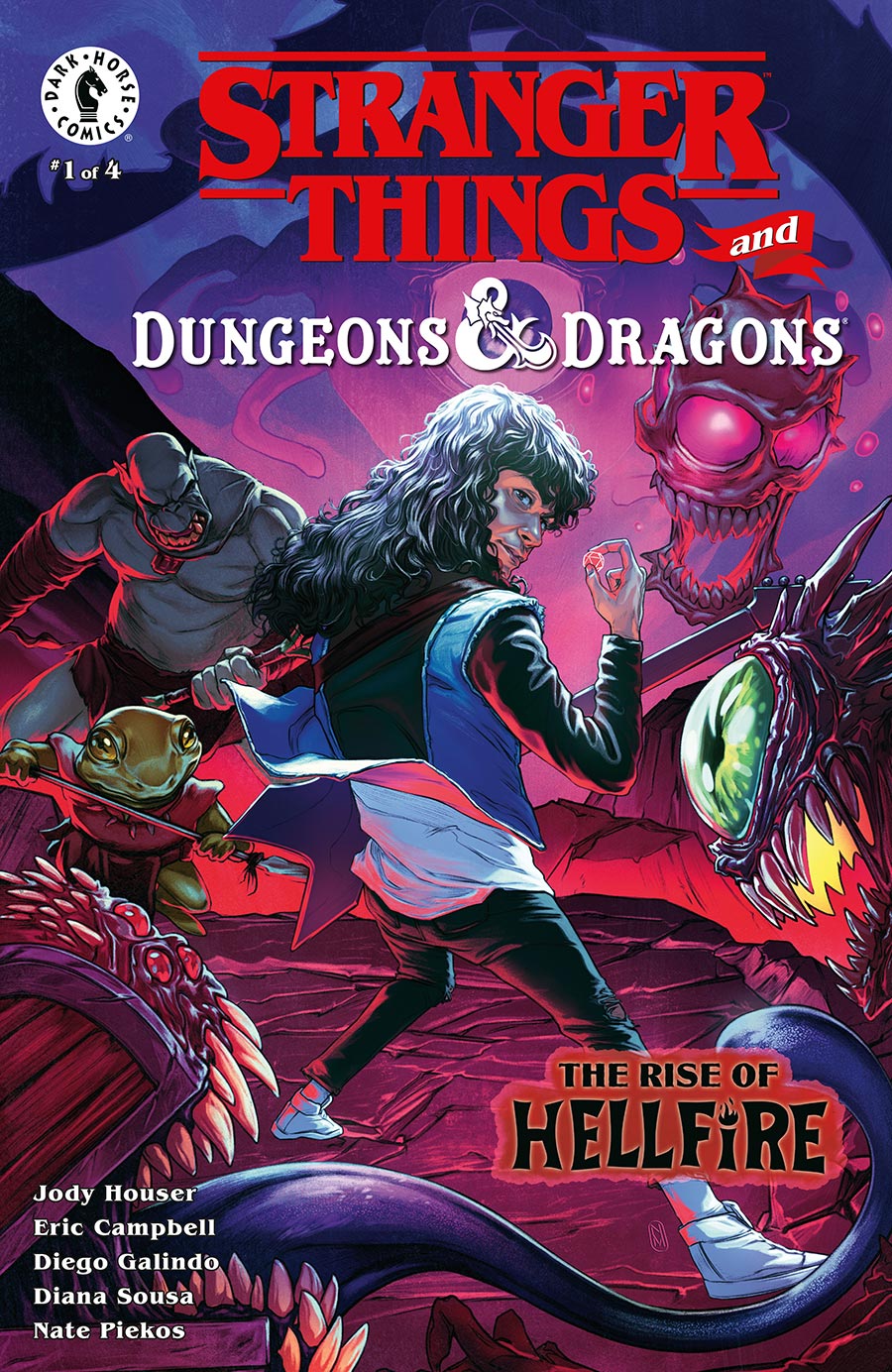 Stranger Things And Dungeons & Dragons The Rise Of Hellfire #1 Cover E Variant Nimit Malavia Cover