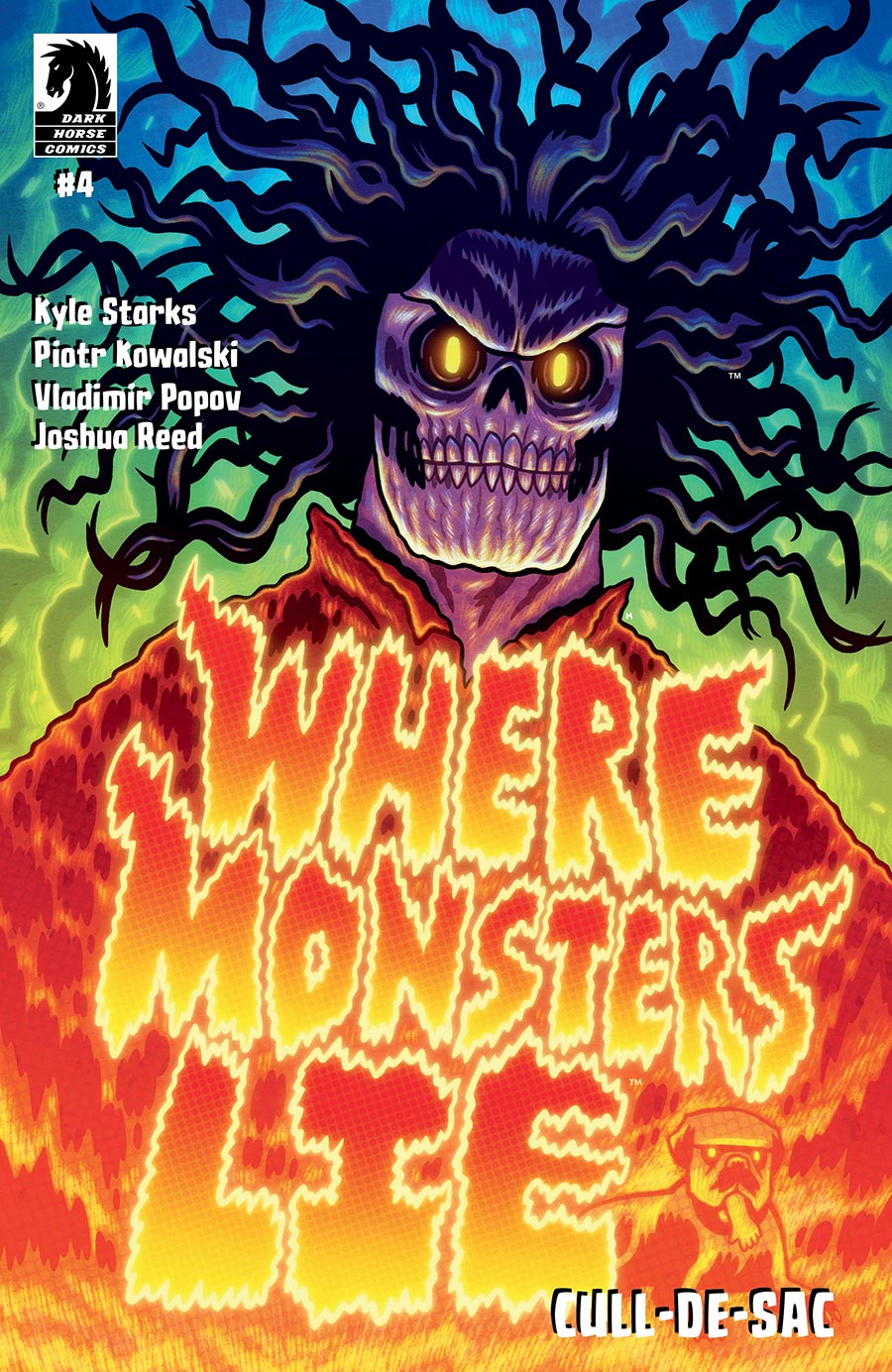 Where Monsters Lie Cull-De-Sac #4 Cover B Variant Dan Hipp Cover