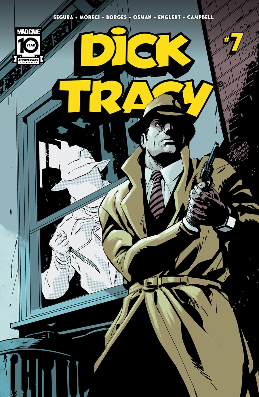 Dick Tracy (Mad Cave Studios) #7 Cover A Regular Geraldo Borges Cover