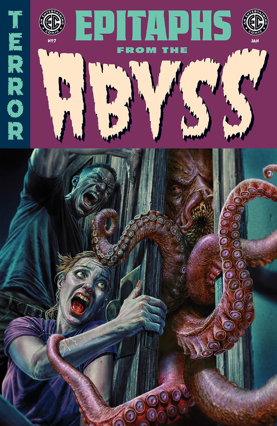 Epitaphs From The Abyss #7 Cover A Regular Lee Bermejo Cover (EC Comics)