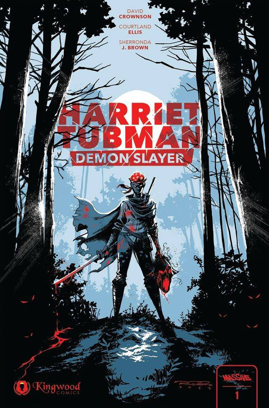 Harriet Tubman Demon Slayer #1 Cover L Limited Edition Khary Randolph Deluxe Foil Cover