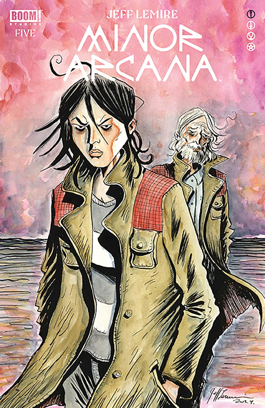 Minor Arcana #5 Cover A Regular Jeff Lemire Cover