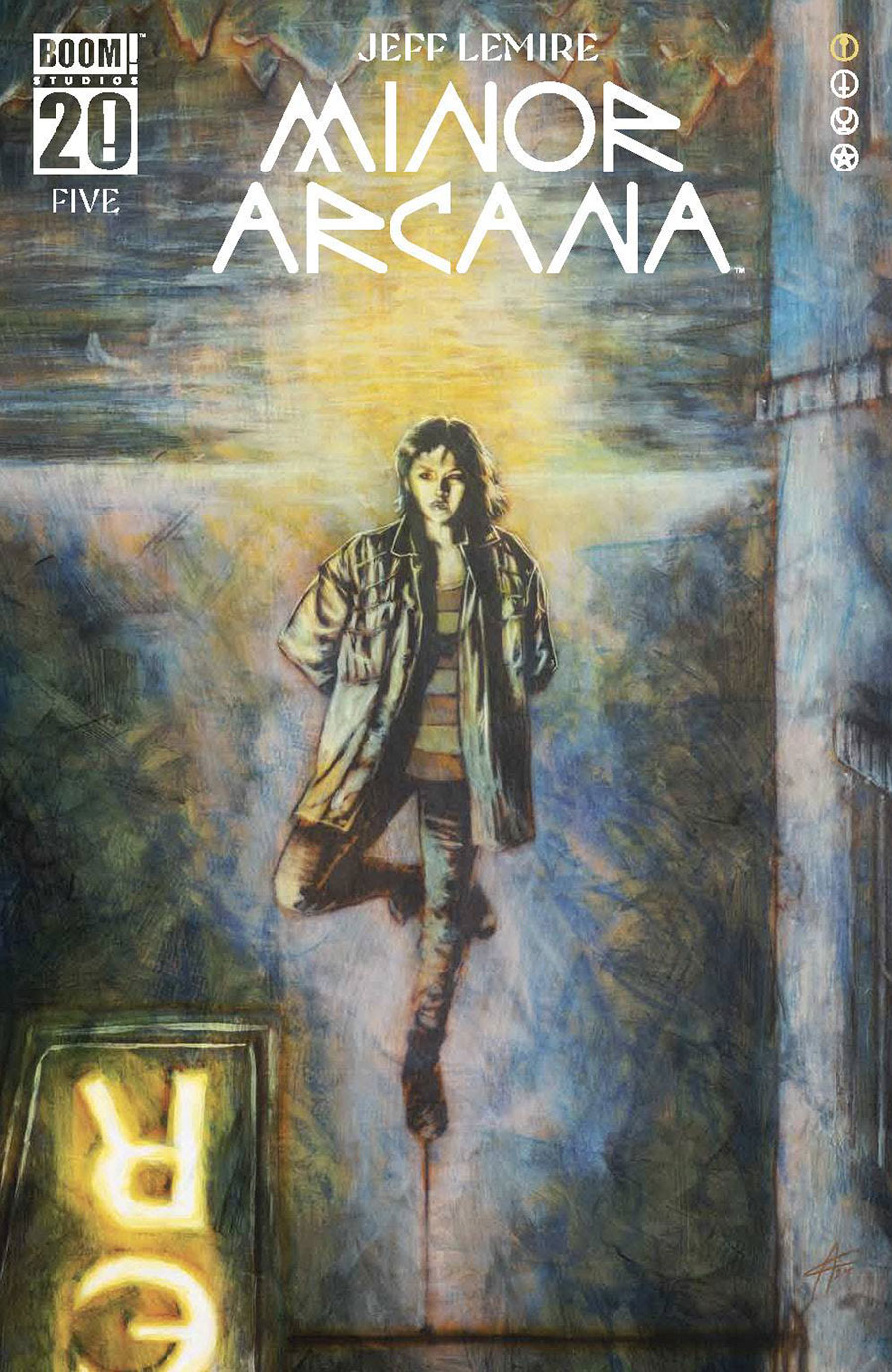 Minor Arcana #5 Cover G Variant Aaron Campbell Reveal Cover