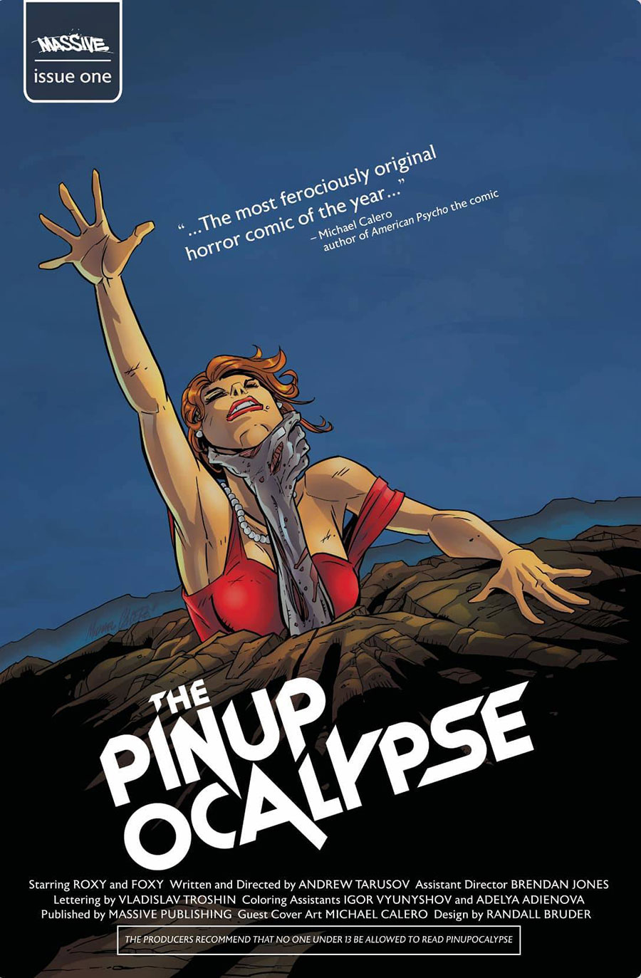 Pinupocalypse #1 Cover H Variant Horror Movie Homage Cover