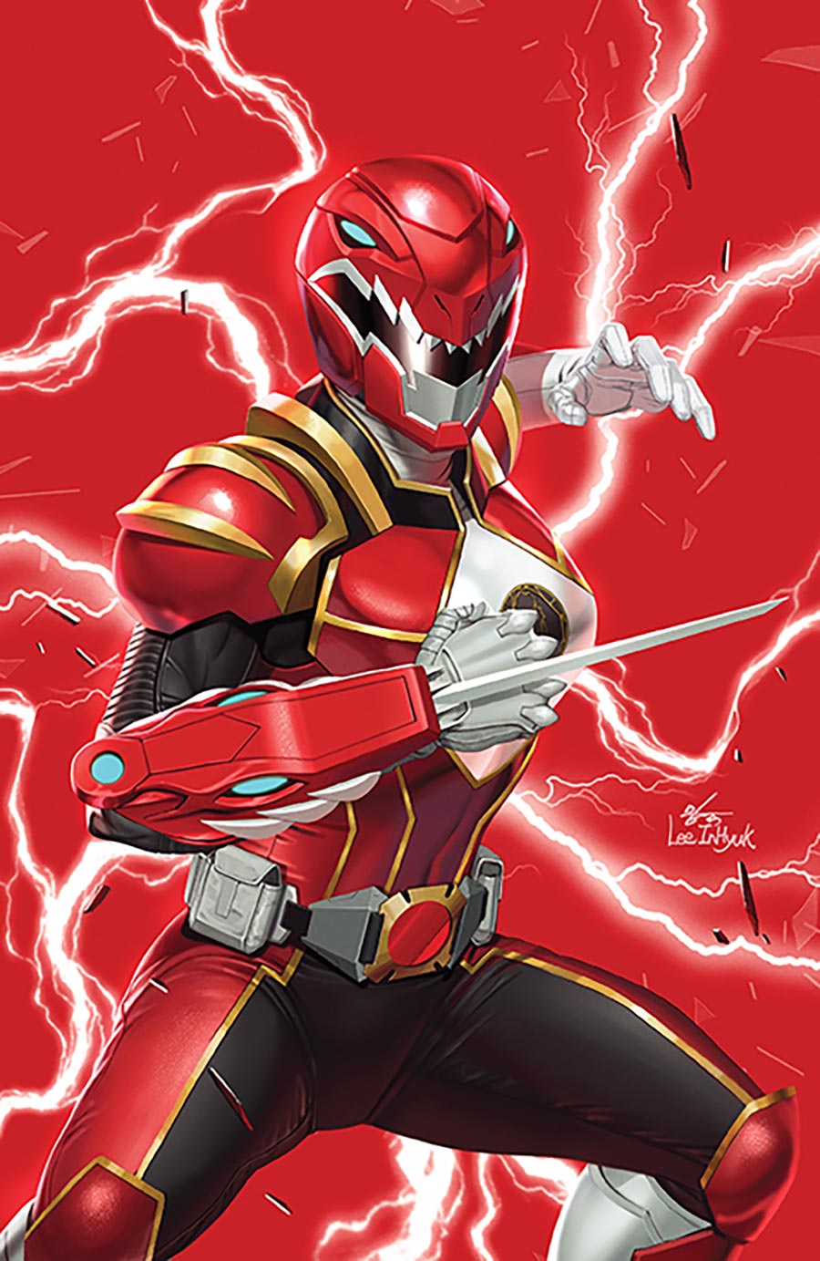 Power Rangers Prime #3 Cover C Variant Inhyuk Lee Anniversary Cover