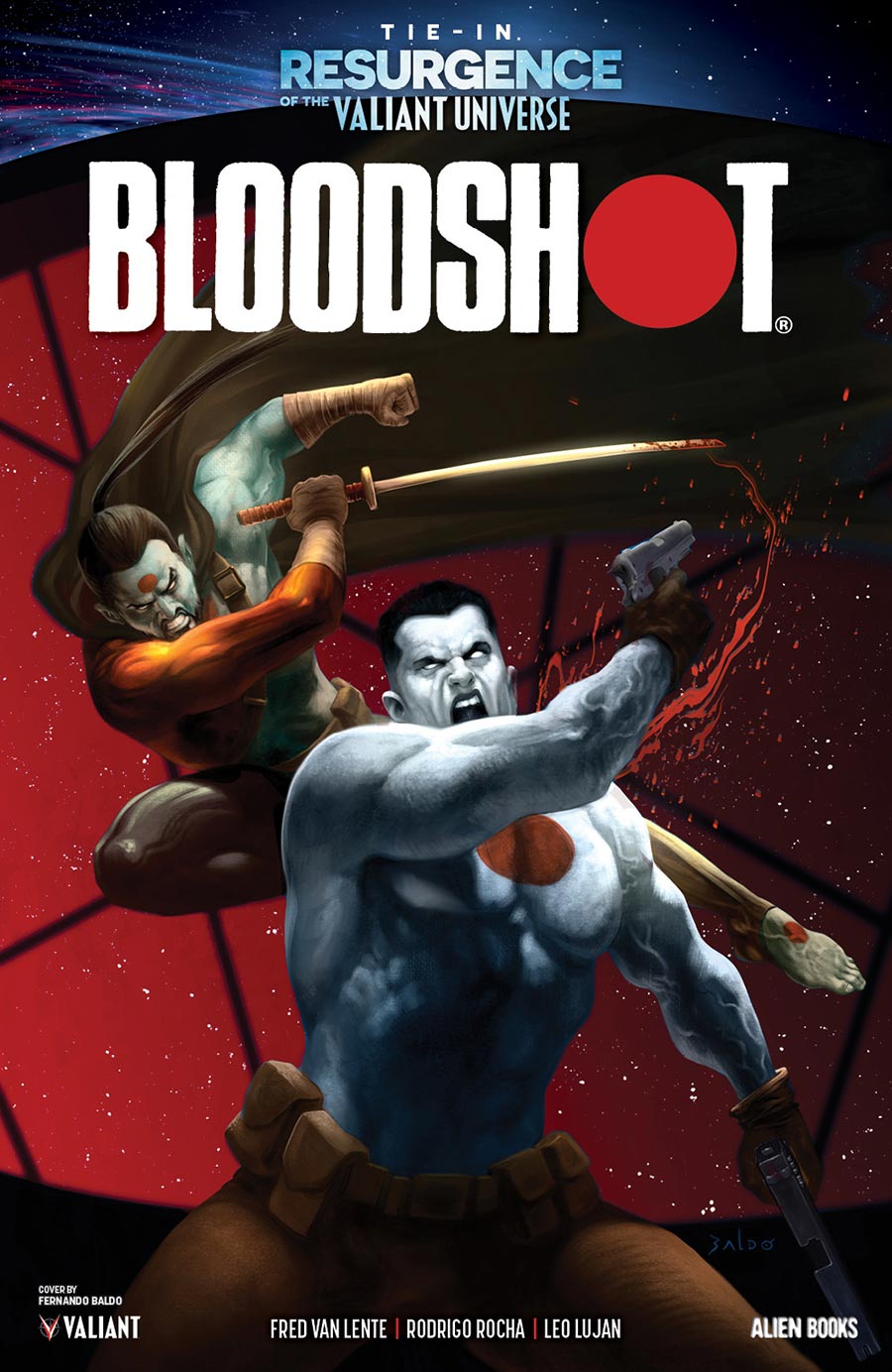 Resurgence Of The Valiant Universe Bloodshot #1 (One Shot) Cover A Regular Fernando Baldo Cover